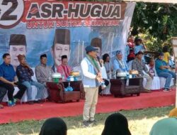 Pendidikan Dan Kesehatan, Jadi Fokus ASR-Hugua Saat Kampanye di Pasarwajo Buton